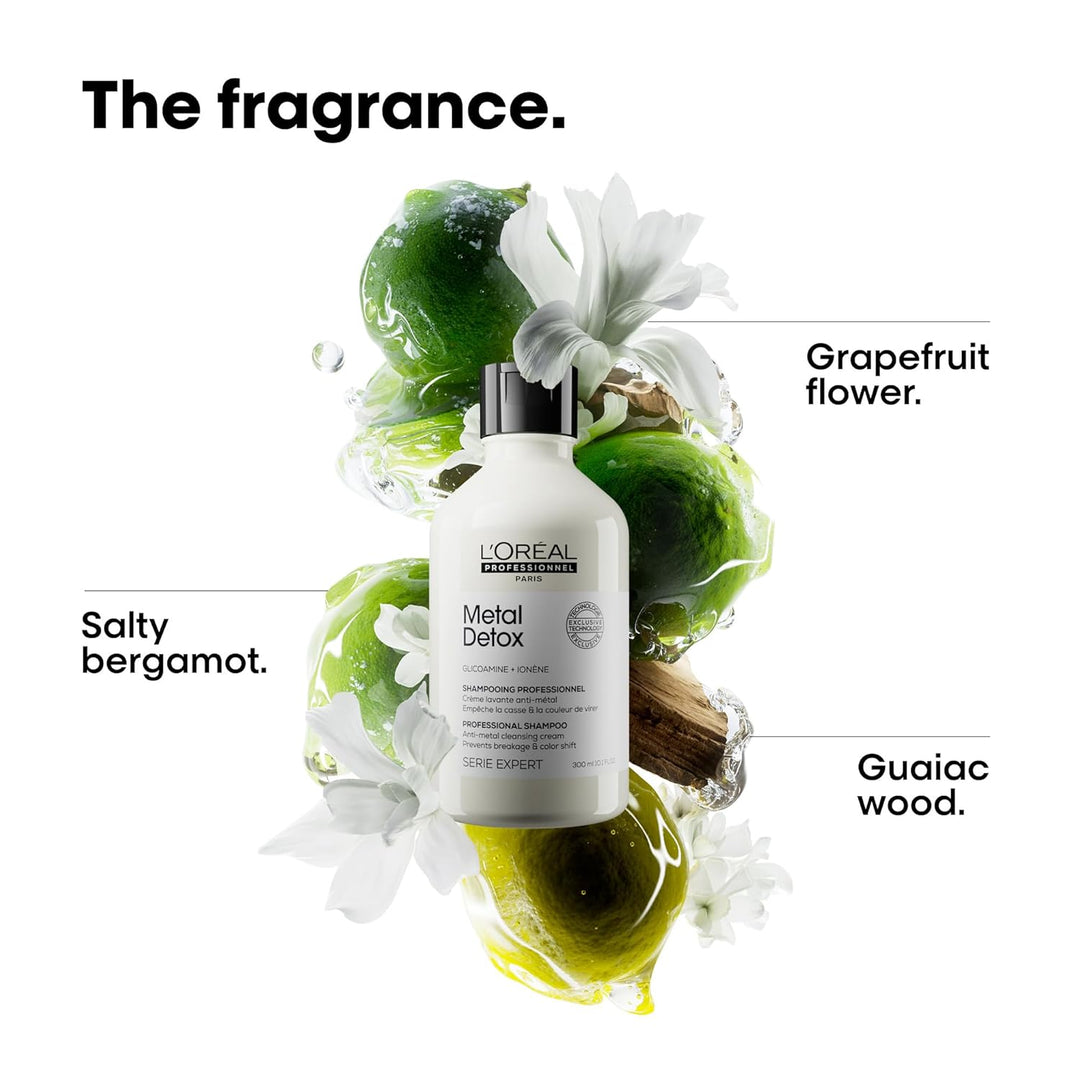 L'Oréal Professionnel Paris Metal Detox Shampoo - Sulfate-Free...