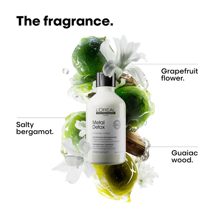 L'Oréal Professionnel Paris Metal Detox Shampoo - Sulfate-Free...