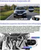 VIOFO A229 Pro 4K 3CH Dash Cam HDR para parte delantera y trasera e