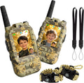 Walkie Talkie para niños con video: paquete de 2 juguetes recargables para niños pequeños con cámara HD y cambiador de voz, juguetes de regalo de largo alcance para niños y niñas de 3 a 8 años para