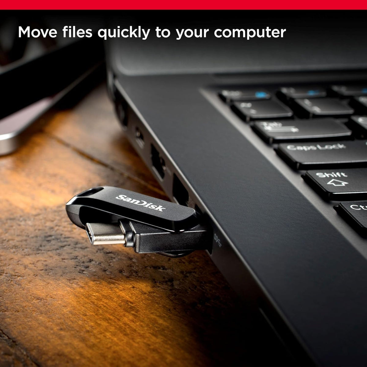 SanDisk Ultra Dual Drive Go - Unidad flash USB tipo C de 32 GB, col...