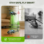 SYMA S51H Helicóptero RC para niños, Helicóptero control remoto militar