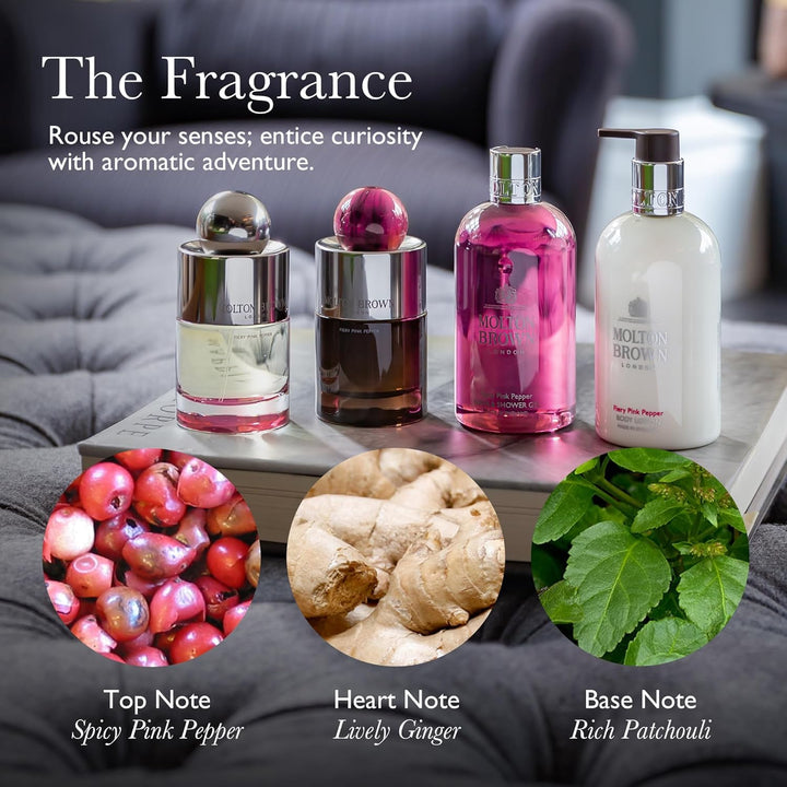 Molton Brown Gel de baño y ducha Fiery Pink