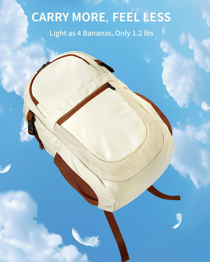 ECOHUB Mochila de viaje para mujer, se adapta a mochila para laptop...