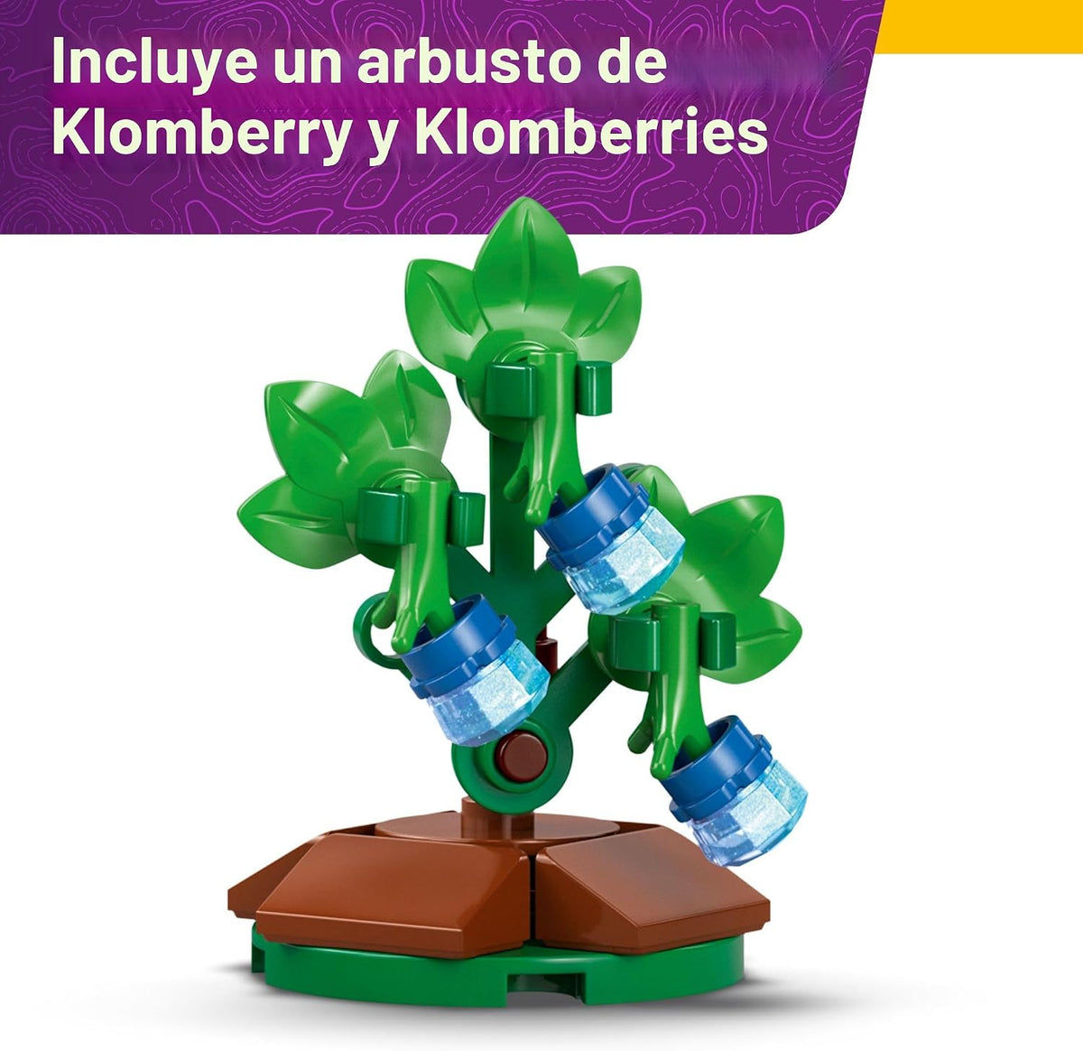 LEGO Fortnite Klombo Kids Toy - Figura de acción Fortnite con minifiguras Peely y Oro - Juguete de construcción y juego de rol para niñas y niños de 10 años en adelante - Idea de regalo para