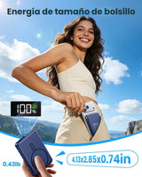 Chowchamps Cargador portátil magnético de 10000 mAh, banco de energ...