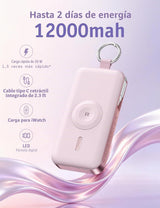 RORRY Cargador portátil, cargador de batería de carga rápida de 120...