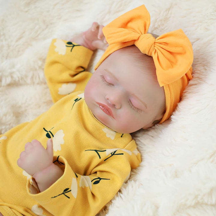 Babeviimt Muñecas de bebé Reborn - Muñeca de bebé recién nacido dur...