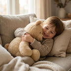 Animal de peluche aderezable que se adapta a ropa de niños de 3 a 6 meses, juguete de peluche grande de 24.8 pulgadas con extremidades largas para jugar de simulación, compañero suave y