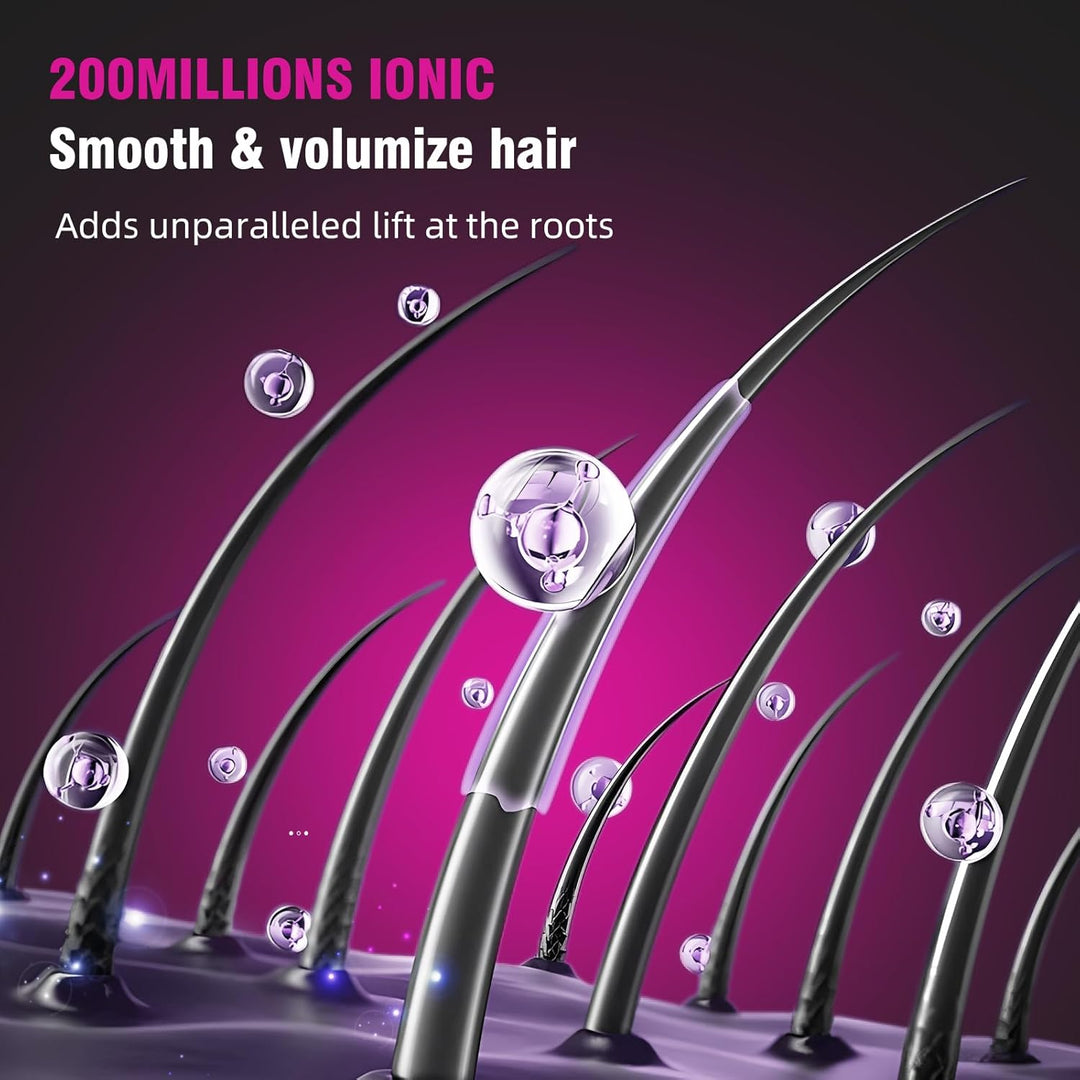 Secador de Cabello de Secado Rápido de 1200W Secador Iónico Profesi...