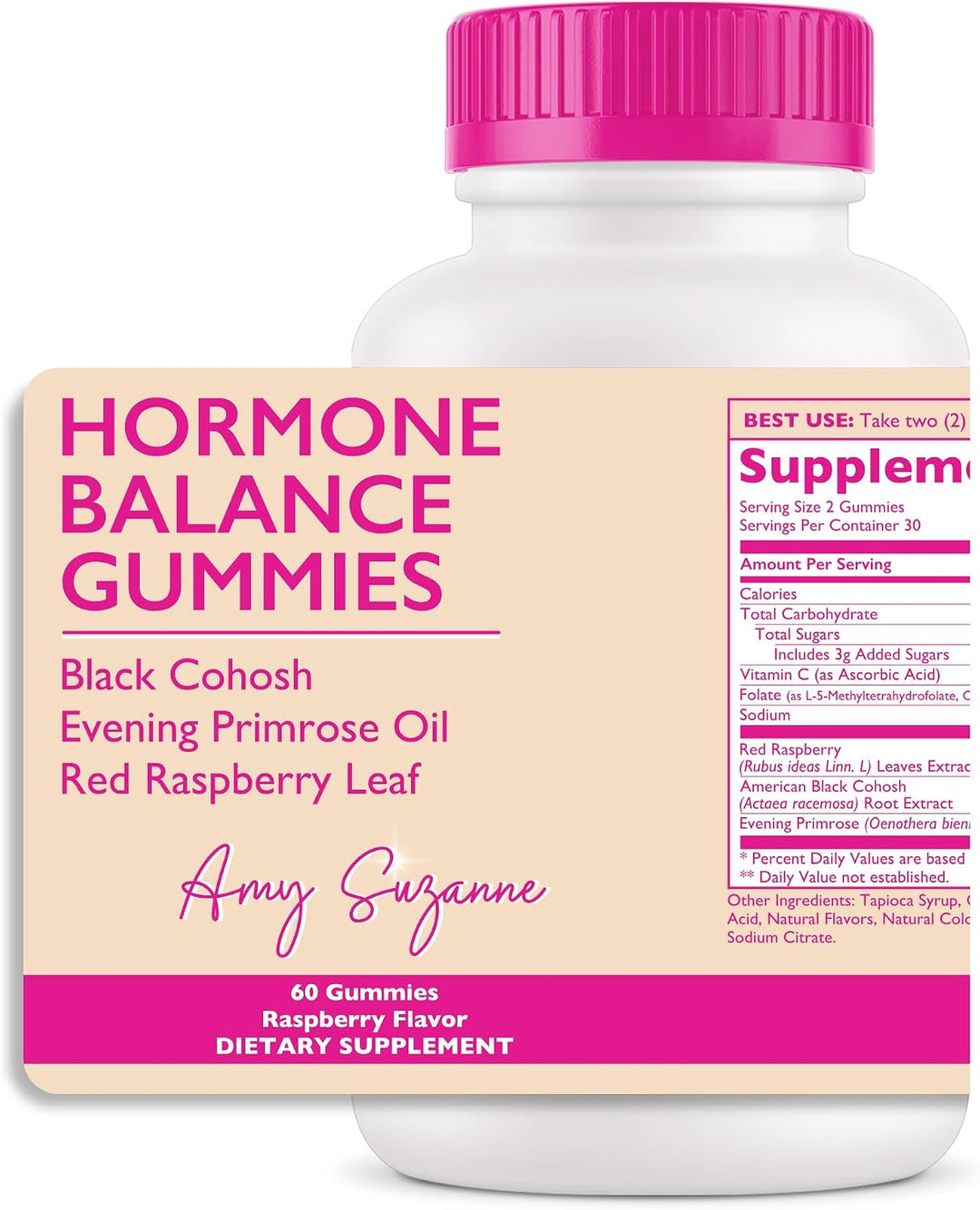 Amy Suzanne Gomitas de equilibrio hormonal para mujeres, armonía ho...