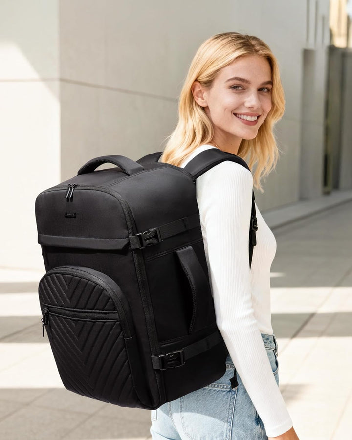 LOVEVOOK Mochila de viaje de 40L para mujeres y hombres, bolsa de v...