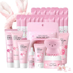 Set de cuidado de piel Sakura de Japón para adolescentes, 8PCS, Aroma Sakura