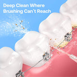 Bitvae Water - Púas de dientes dentales con hilo dental, limpiador...