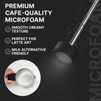 Subminimal Espumador de leche de litio NanoFoamer Espumador de mano