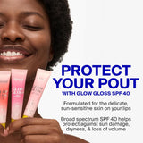 Supergoop! Bálsamo labial Glow Gloss SPF 40, protección de amplio e...