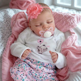 JIZHI Muñecas de bebé Reborn realistas Niña, muñeca de bebé real de...