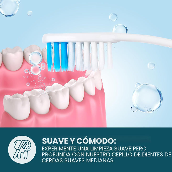 Navona Paquete de 150 cepillos de dientes envueltos individualmente...