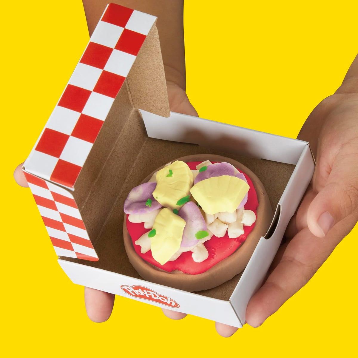 Play-Doh Kitchen Creations - Juego de horno de pizza con 6 latas y 8 accesorios, suministros para el aula de regreso a clases, juguetes de comida y cocina, juguetes preescolares, a partir de 3 años