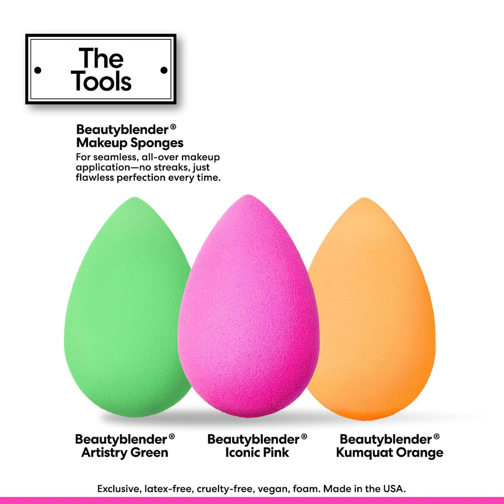 Beautyblender Bouncehaus Essentials Set, 3 esponjas de maquillaje