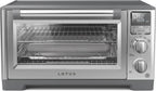 Lotus Horno de convección y freidora, Freidora de aire y horno tostador, Horno de convección de encimera, The Perfectionist, 1800 vatios, acero inoxidable, serie profesional, LTSCO500