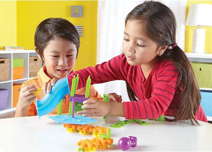 Patio de juegos para armar y diseñar, aprendizaje CTIM, 104 piezas,...