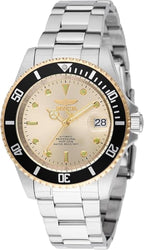Invicta Pro Diver Reloj automático Champagne Dial para hombre 49317
