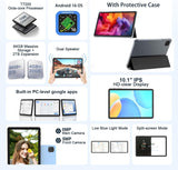 EHFiDC Tablet de 10 pulgadas, Android 16 tabletas con procesador Oc...