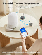 GoveeLife Humidificadores inteligentes para dormitorio, humidificador de