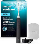 Philips Sonicare Cepillo de dientes eléctrico recargable 4100, elim...