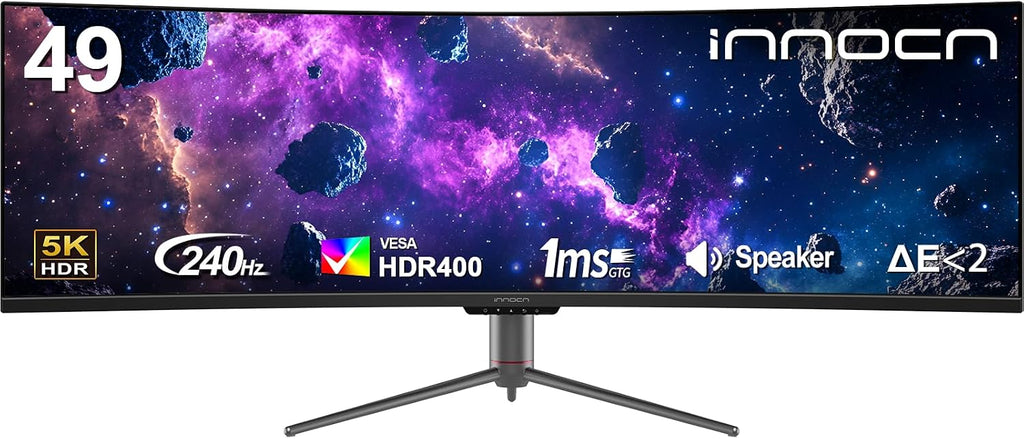 INNOCN Monitor Curvo Ultrawide de 49" 240Hz para Gaming QHD 512...