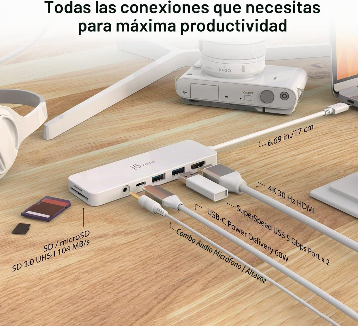 j5create, JCD373, hub USB 3.1