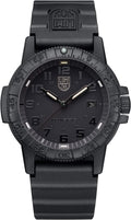 Luminox Leatherback SEA Turtle Giant Blackout Reloj para Hombre - Reloj de Buceo con Función de Fecha Resistente al Agua 100m