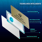 SaiTech IT Tarjeta de bloqueo RFID para tarjeta de identificación de débito
