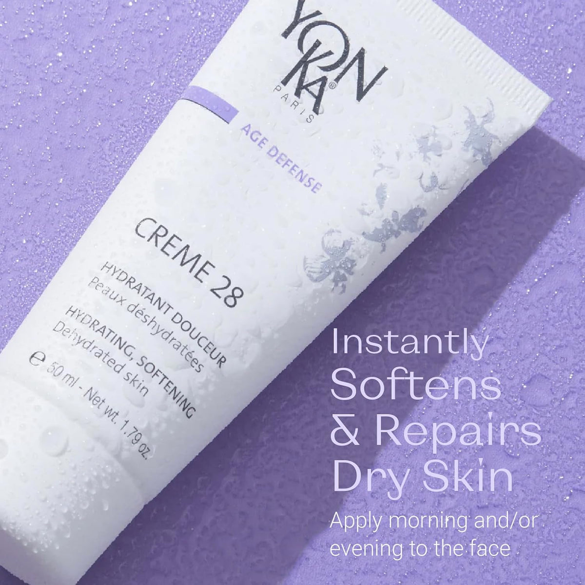 Yonka Crème 28 | Hidratante facial diario calmante y nutritivo con...