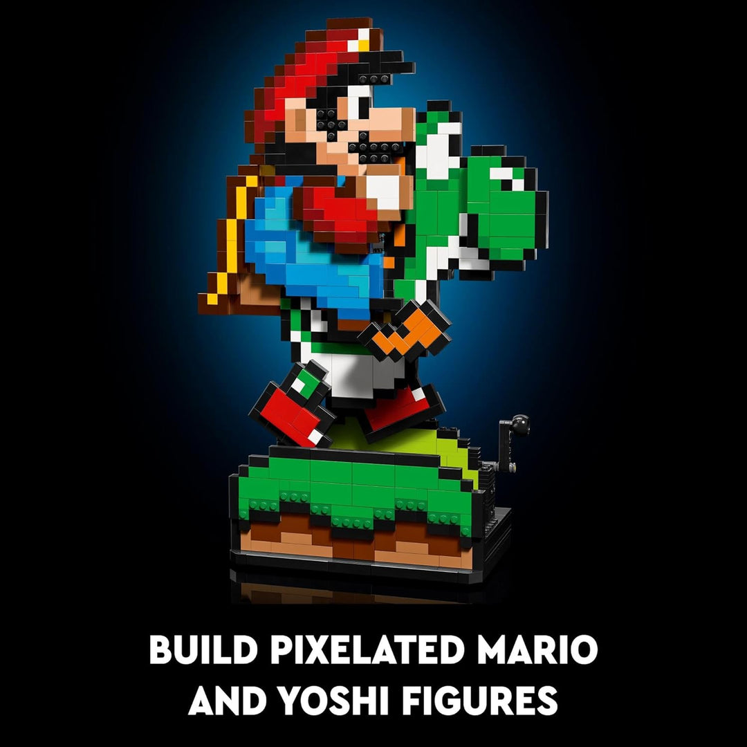 LEGO Super Mario World Mario Yoshi - Juego de