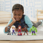 Marvel Hasbro - Paquete de figuras de acción de Spidey y sus increíbles amigos