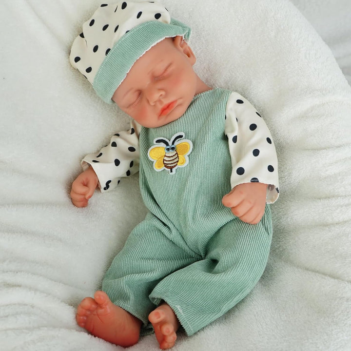 Niño de 12.2 pulgadas, muñeca de bebé de silicona completa, muñecas...
