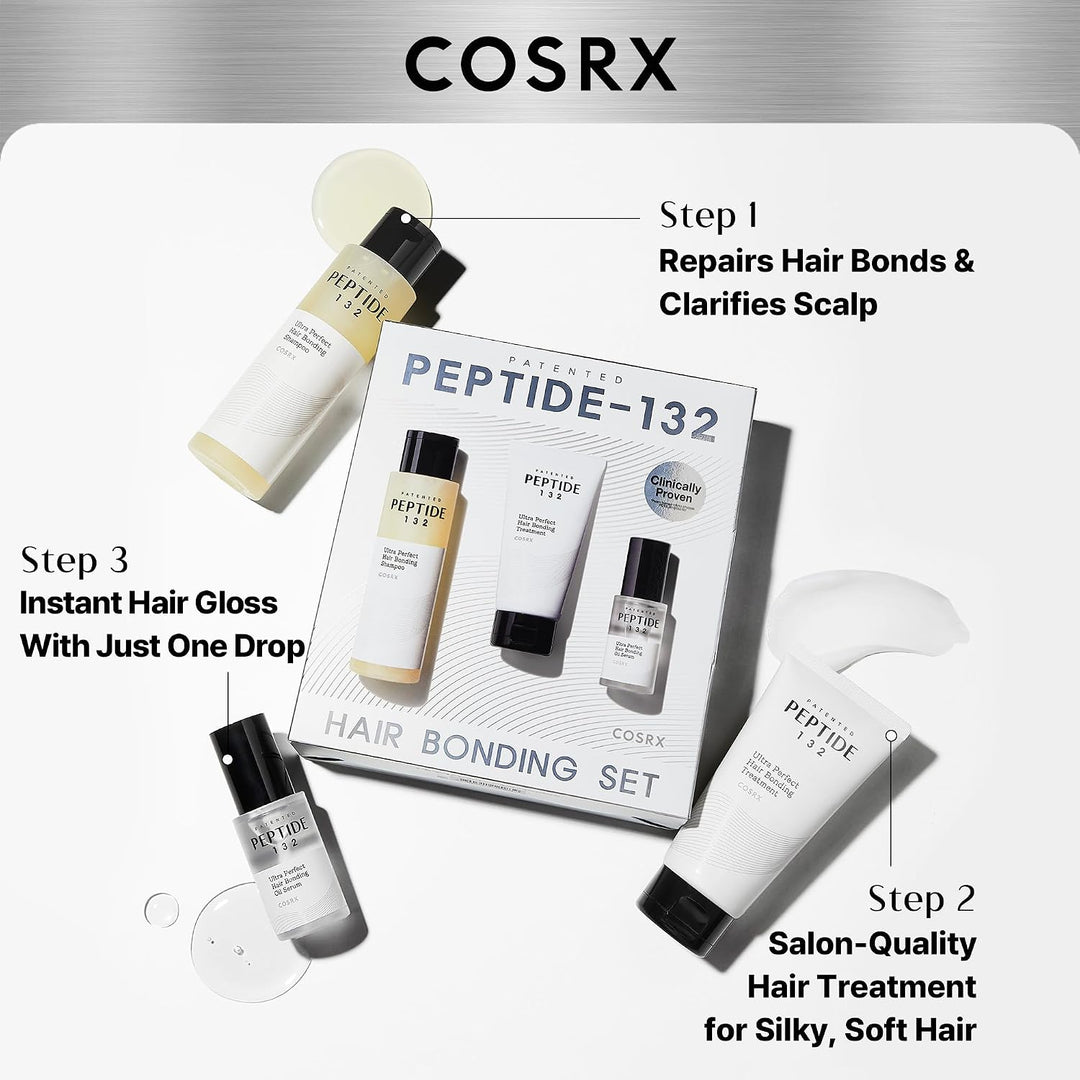 COSRX PEPTIDE 132 Kit de cuidado del cabello, champú para el cuidad...