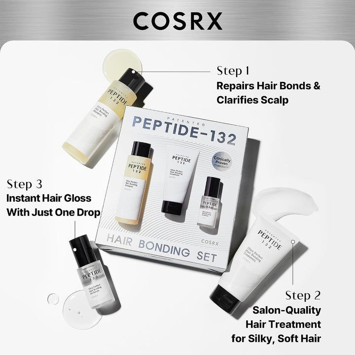 COSRX PEPTIDE 132 Kit de cuidado del cabello, champú para el cuidad...