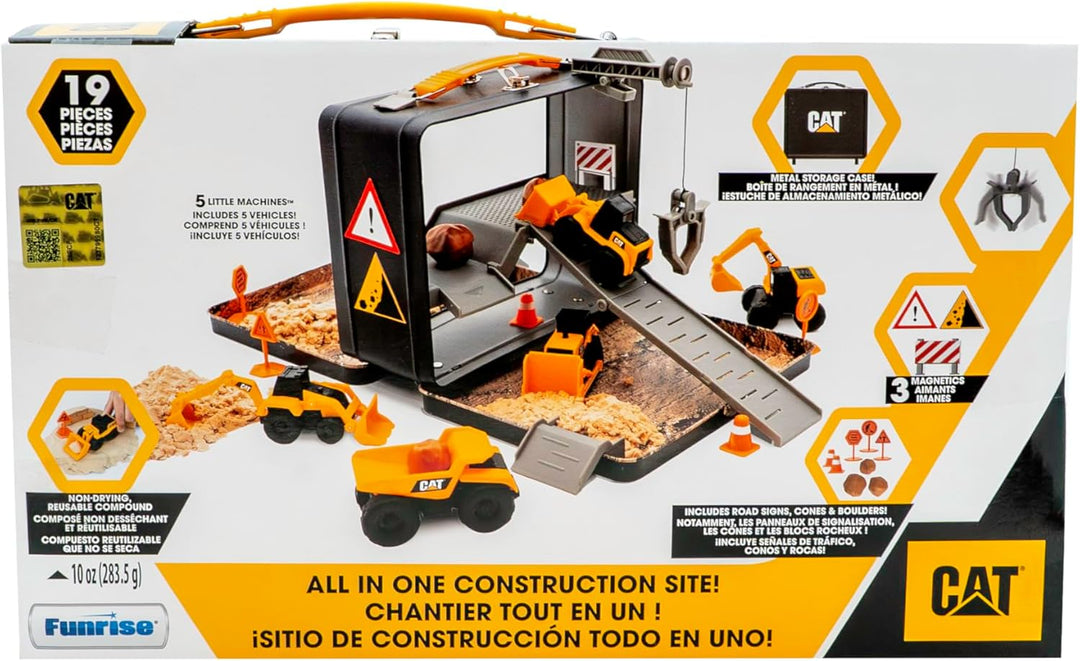 CAT Juguetes de construcción Store N Go Playset - La funda
