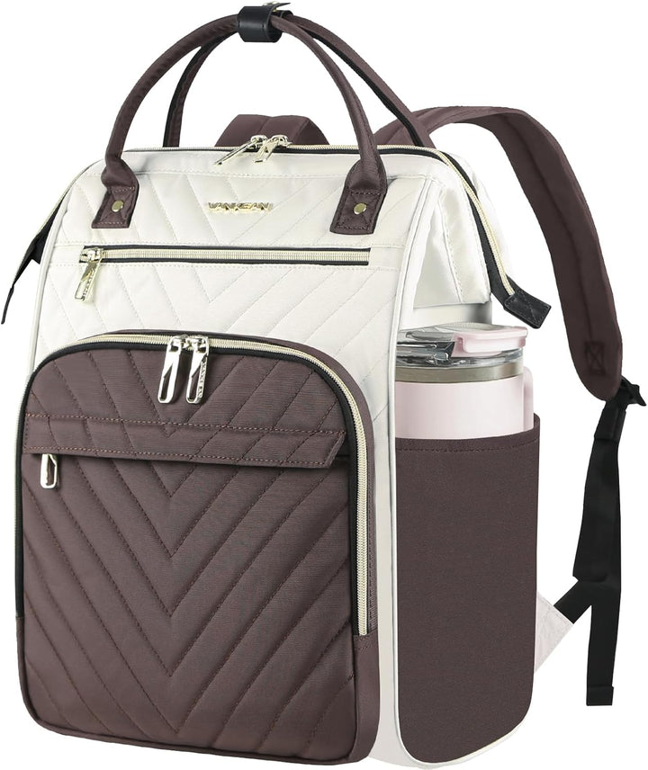 VANKEAN Mochila para portátil de 17 pulgadas para mujeres y hombres...