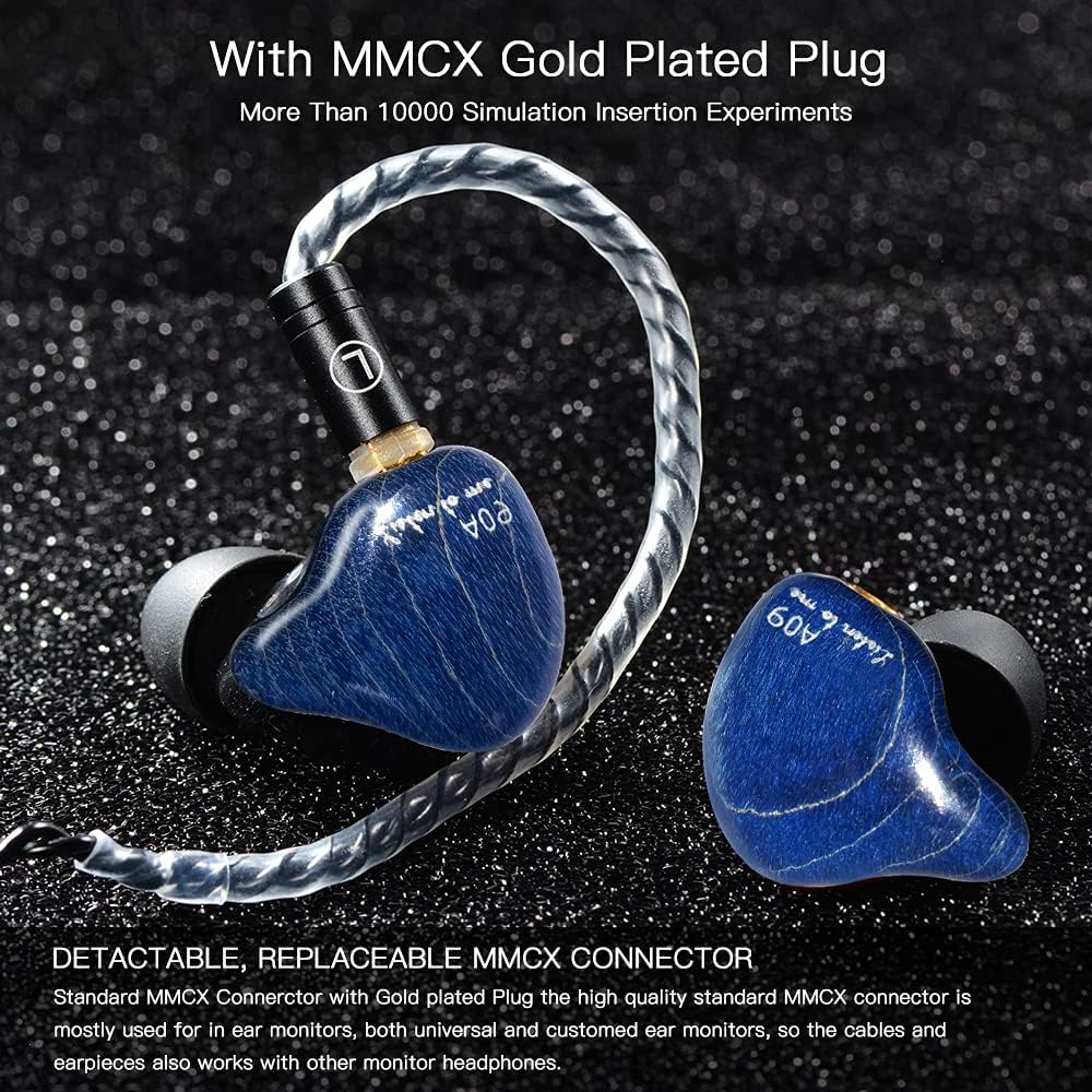 DCMEKA Auriculares con monitor intrauditivo, auriculares estéreo Hi...