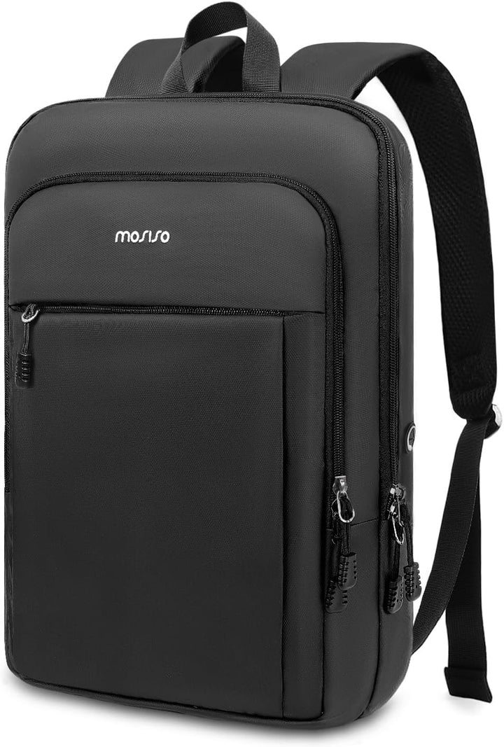 MOSISO Mochila para laptop, mochila compacta y delgada para computa...