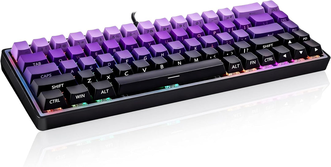 Taramico Mechanical Gaming Keyboard 65% Wired, Magnetic Switch Hot...