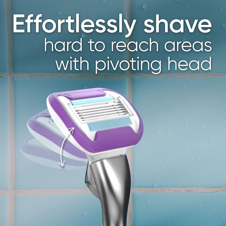Gillette Maquinillas de afeitar Venus Deluxe Smooth Platinum para m...