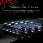 G.SKILL Trident Z5 Neo RGB Series DDR5 RAM (AMD EXPO) 32 GB (2 x 16 GB) hasta 6000 MT/s