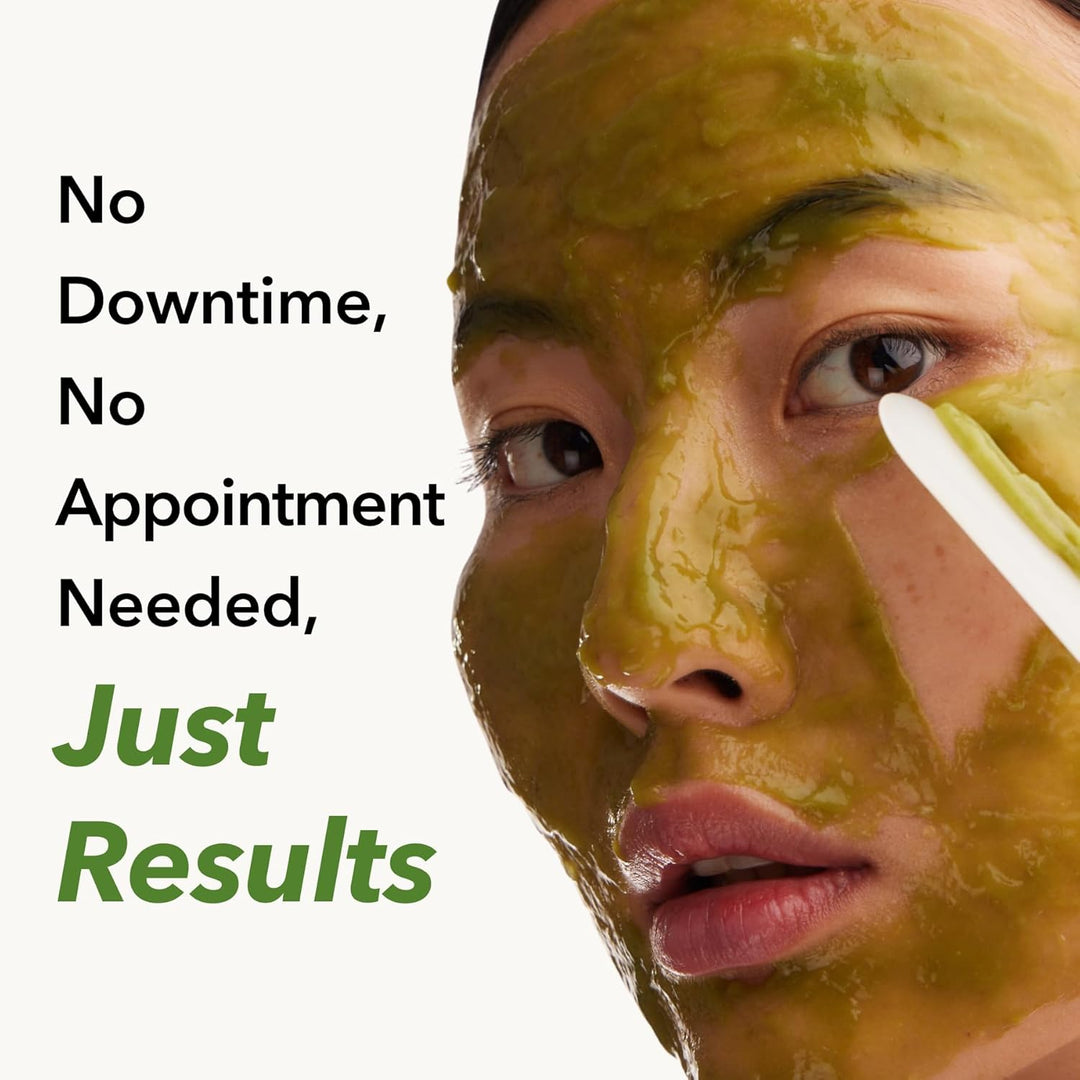 Dr. MEDION Spaoxy - Máscara de gel Matcha Clear Plus con CO2, trata...