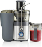 Hamilton Beach Máquina centrífuga del Juicer con boca grande 3" canal de