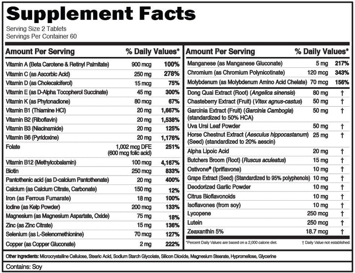 Evlution Nutrition Multivitamínico para mujer, vitaminas y minerale...
